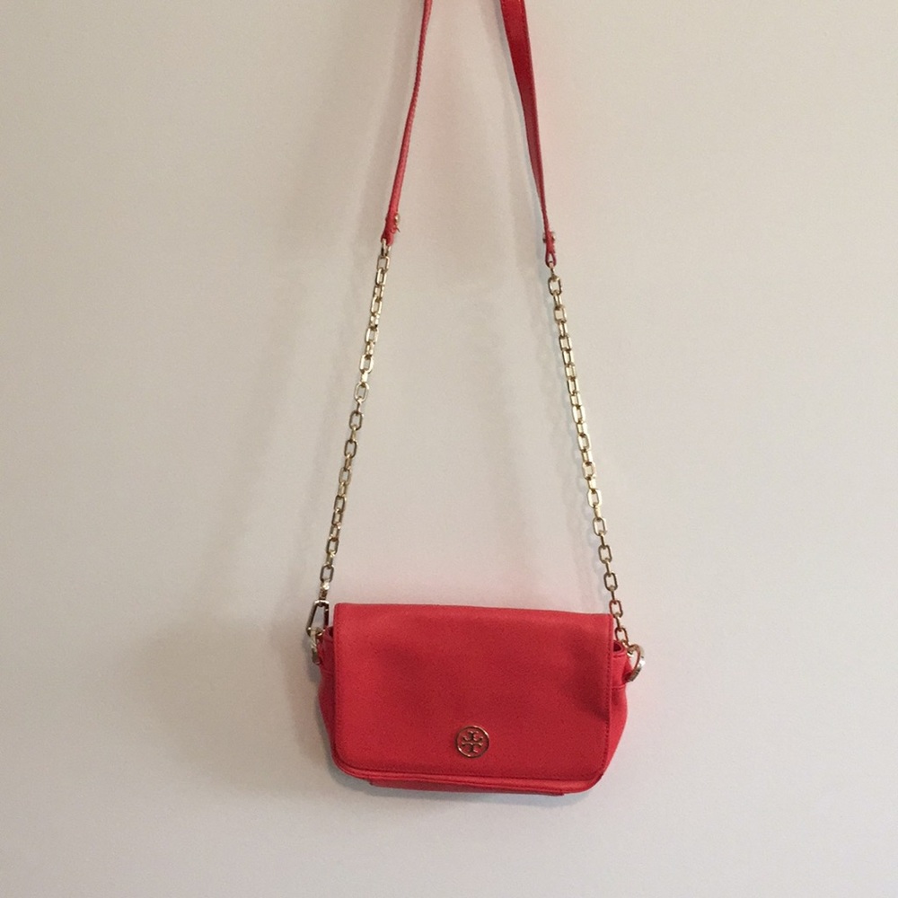 Tory Burch Orange Cross Body Purse